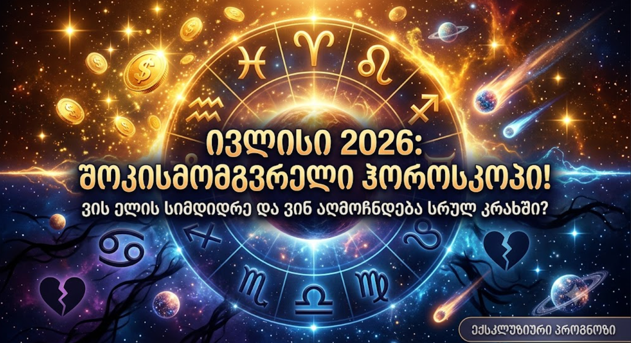 2026 წლის ივლისი: შოკისმომგვრელი ცვლილებები! ვის ელის ზღაპრული სიმდიდრე და ვინ აღმოჩნდება სრულ კრახში?!